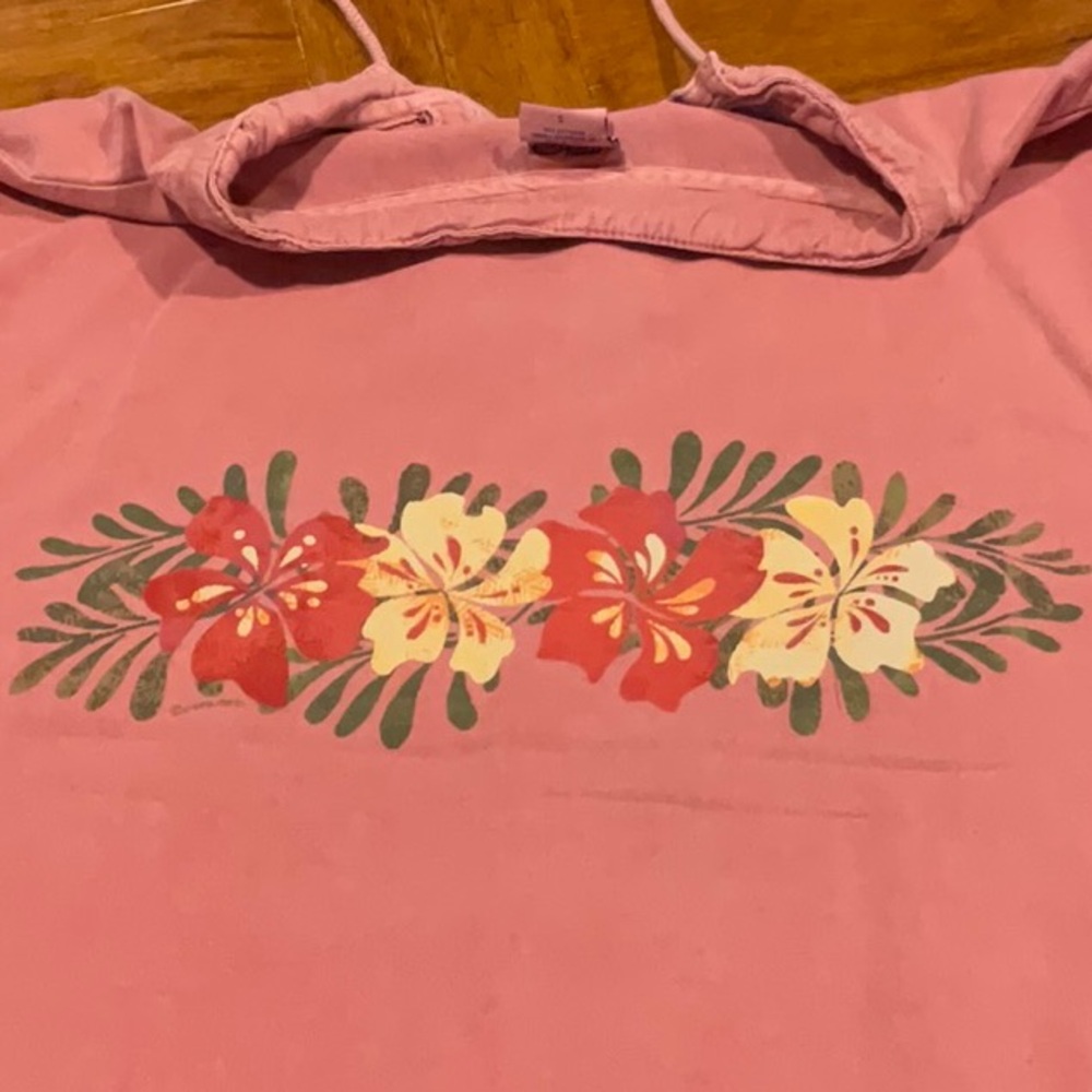Hawaiian Crazy Shirts Pullover Pink 100% cotton size S - Picture 3 of 9